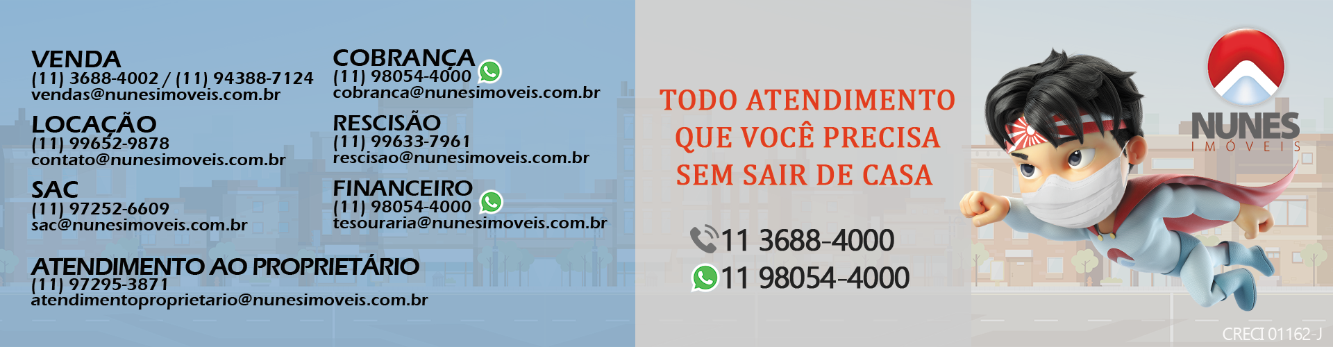 Nunes Imóveis Imobiliária Nunes